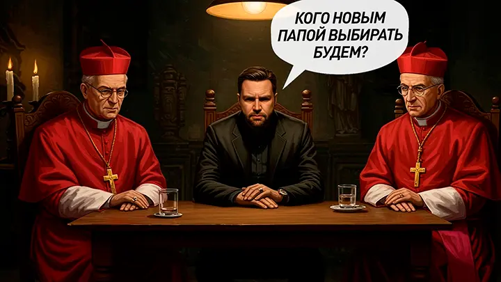 Трамп сыграл на опережение: Три встречи Вэнса в Ватикане. Поговорили, а наутро папа римский умер