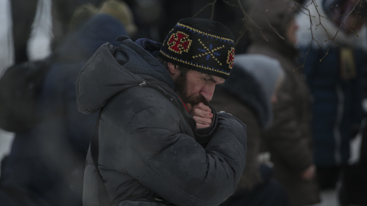 Так выглядит страх: Первые кадры из объятого паникой Киева