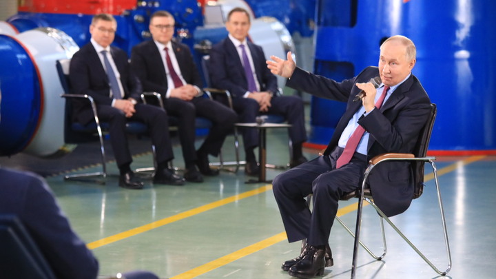 Путин в Челябинске: визит президента России — прямая трансляция