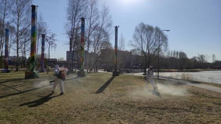 Противоклещевая обработка началась в Нижнем Новгороде