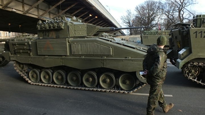 Колонна польских танков уничтожена под Херсоном русской армией