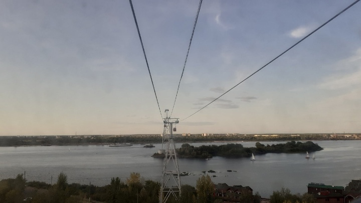 Благоустройство площадей завершается около нижегородской канатной дороги