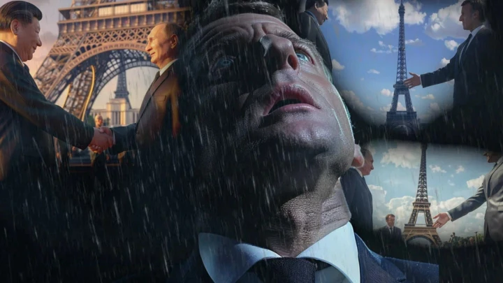 У Макрона снова конфуз: Сцена в Мюнхене показала раскол в Европе