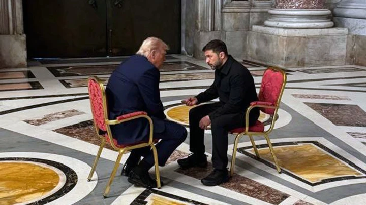 Трамп: на встрече в Ватикане Зеленский добивался поставок оружия