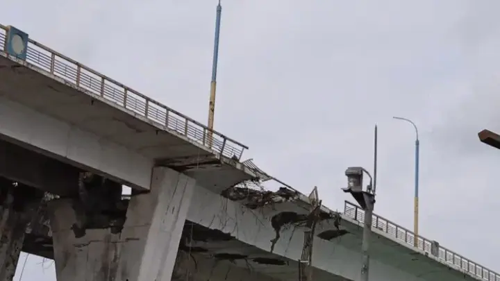 ВО:  ВС России в эти минуты уничтожают стратегический мост в Затоке под Одессой