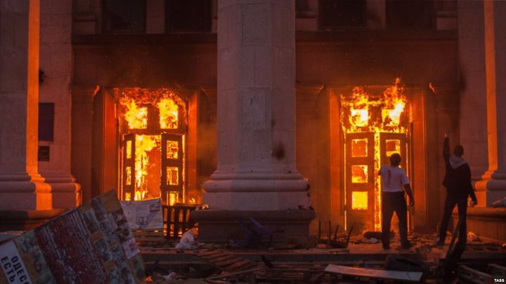 В Бахмуте ликвидирован участник поджога одесского Дома профсоюза