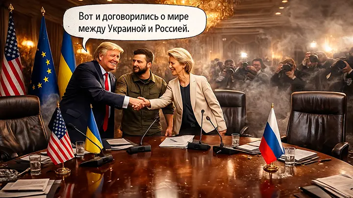 Бред Зеленского и две сенсации переговоров в Берлине: Накажите Путина. Ждать осталось 9 дней?