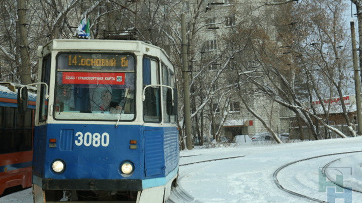 Два трамвайных маршрута закроют в Новосибирске на 10 дней