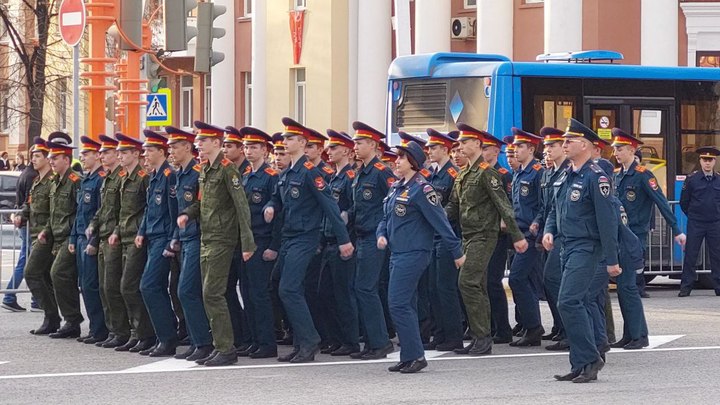 В Новокузнецке перекроют центр из-за репетиции парада Победы