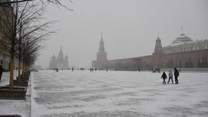 В Москве объявлено штормовое предупреждение
