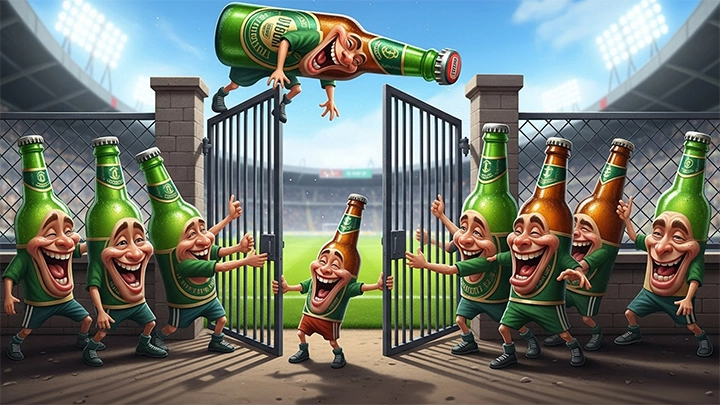 Пиво хлынет на стадионы? Доходы важнее проблем: Стало известно, кто стоит за скандальным законопроектом
