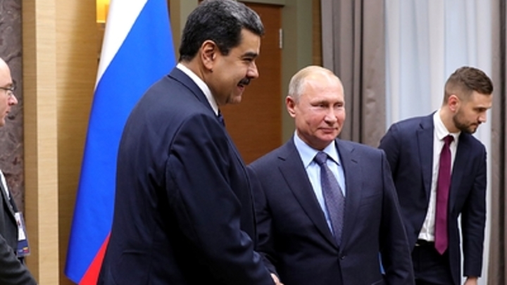 Мадуро пожаловался Путину на сто лет агрессии: «Мы были объектом самого различного рода угроз»