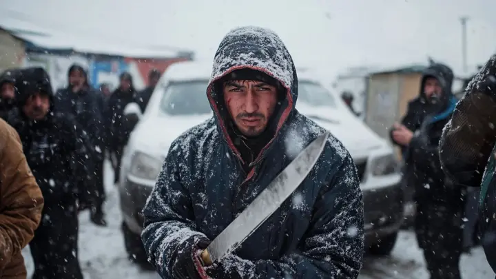 "Стреляй! Стреляй! Стреляй!": В Москве мигрант с ножом и коктейлем Молотова напал на полицейских. И даже это не самое страшное