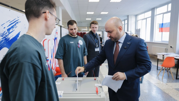 Вячеслав Федорищев проголосовал на выборах депутатов в Госдуму и Самарскую Губернскую Думу