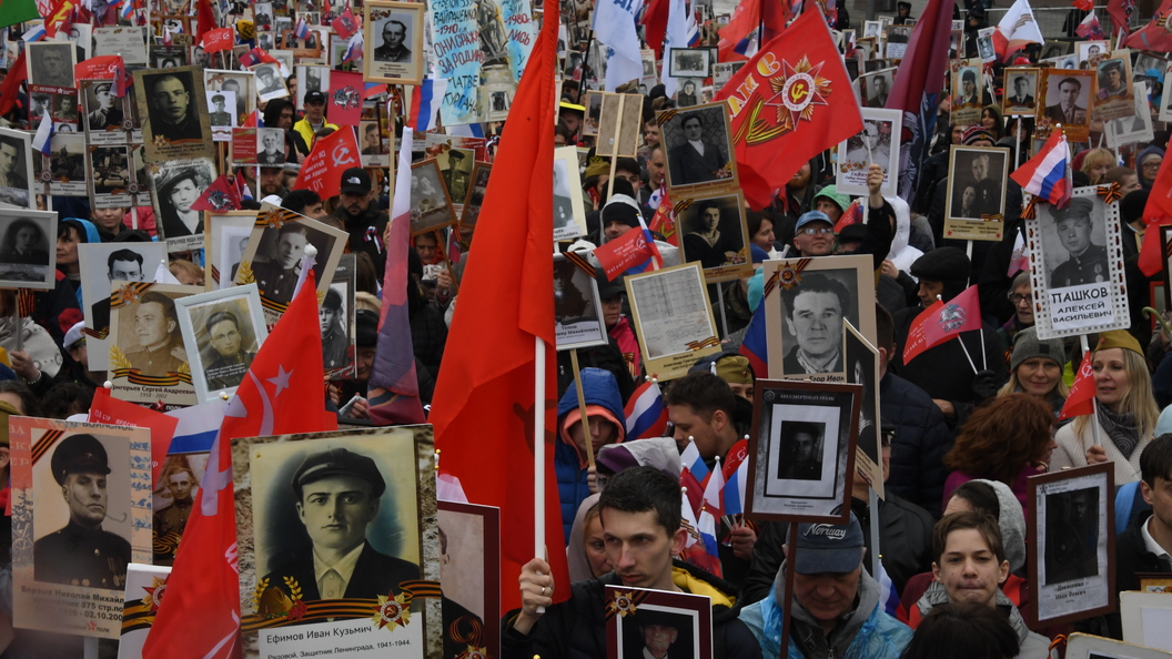 Бессмертный полк в кольчугино