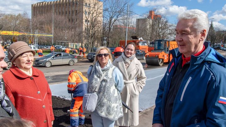 Собянин объявил о начале работ по благоустройству городских территорий