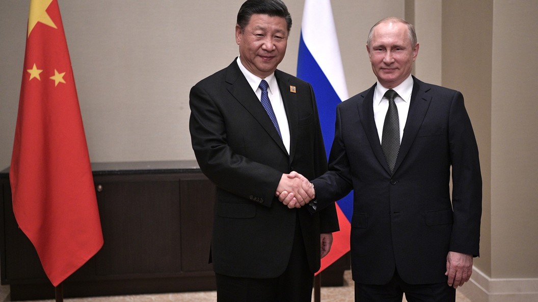 Путин приветствовал в Кремле лидера Китая Си Цзиньпина Путин приветствовал в Кремле лидера Китая Си Цзиньпина