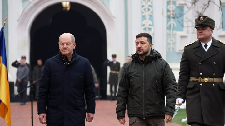 Шольц в Киеве заявил о послании Путину: поддержка Украины не ослабеет
