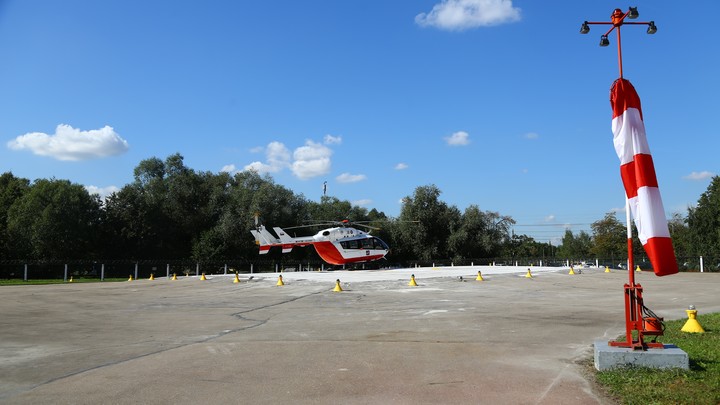 В 2024 году в Прикамье появится третья площадка для санитарных вертолетов