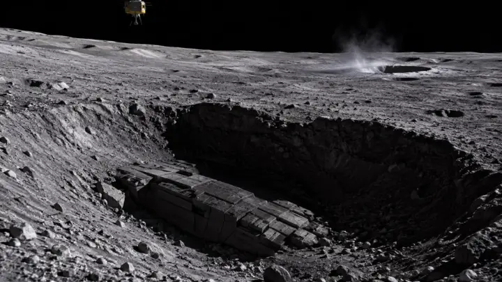 NASA удалило снимок Луны с загадочным объектом: уфологи заявили о базе инопланетян