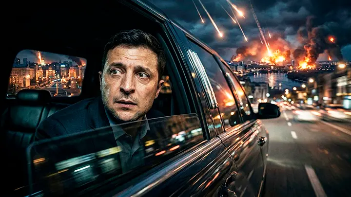 Откуда они всё знают? – Зеленский сбежал перед атакой. Налёт на Киев поднял неудобный вопрос