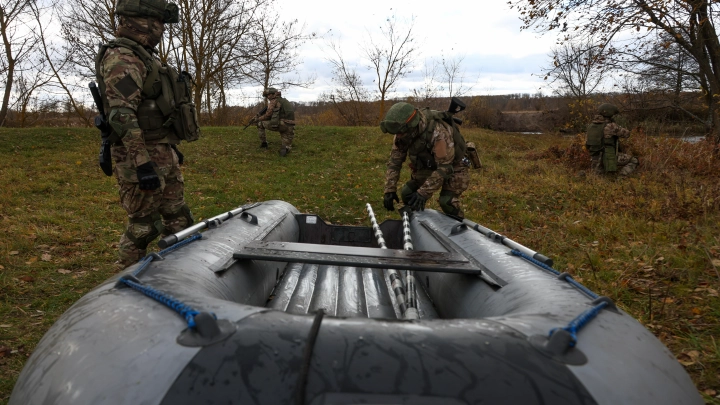 Штурмовики 22-го полка ворвались в село Горналь Курской области, идут бои