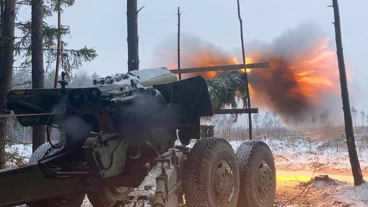 Русские артиллеристы накрыли украинскую военную базу в Очакове