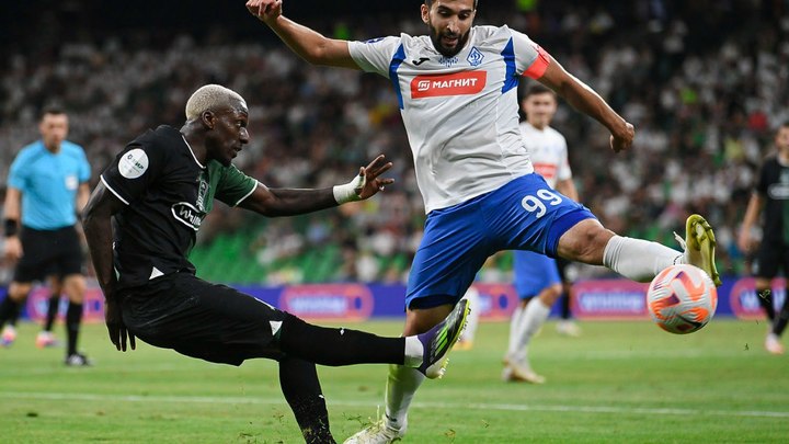 ФК Краснодар вничью разошёлся с махачкалинским Динамо