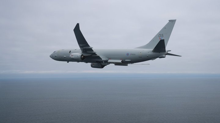 Flightradar: Самолет-разведчик США P-8A Poseidon дежурит в 200 км от Крыма