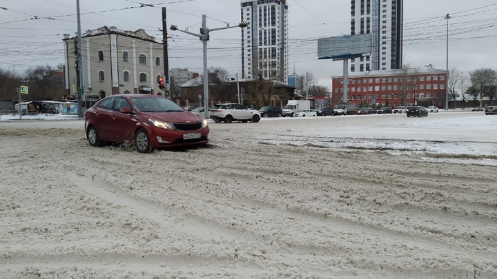 В Челябинской области в выходные будет снег с дождем и ветер