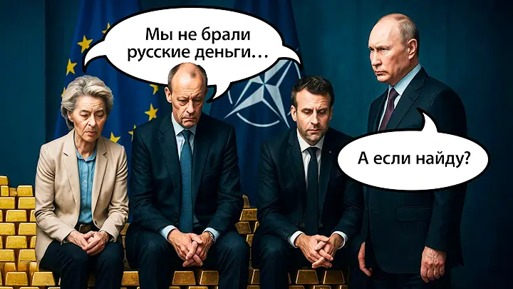 С грабителями разговор короткий. Запад хотел напугать Путина кражей русских активов – но получилось наоборот