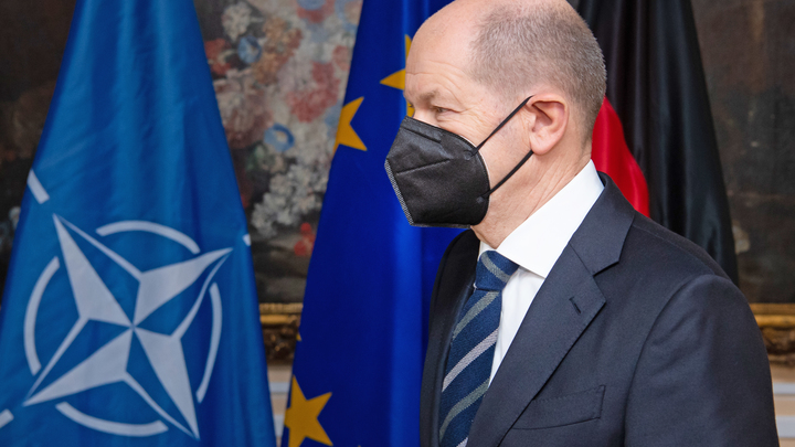 Сосновский показал запрещённое видео о Шольце: Путин - убийца?