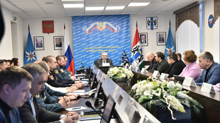 Итоги первых дней 2025 года подвёл губернатор Новосибирской области