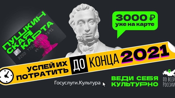 Каждый седьмой подросток Подмосковья уже оформил «Пушкинскую карту»
