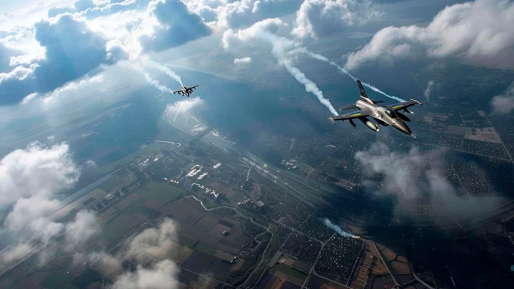 Киев задумал немыслимое: Пилоты F-16 отрабатывают атаку на Россию