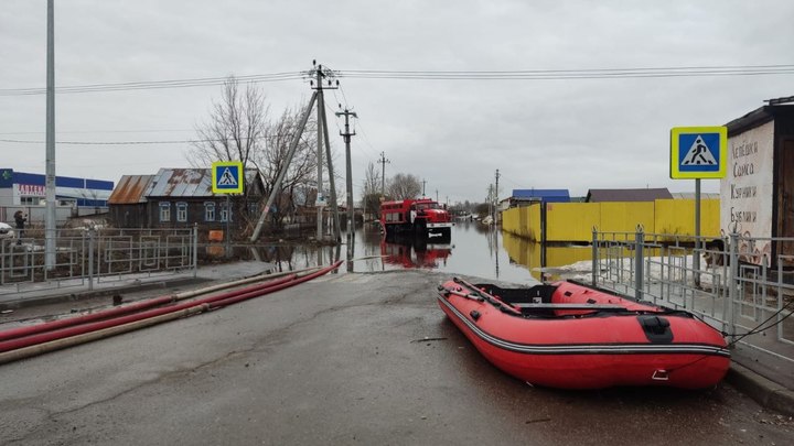 В Самарской области из-за паводка эвакуируют людей в селах