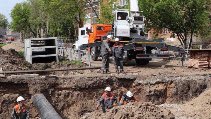 На Чернореченской в Самаре завершён монтаж теплосетей
