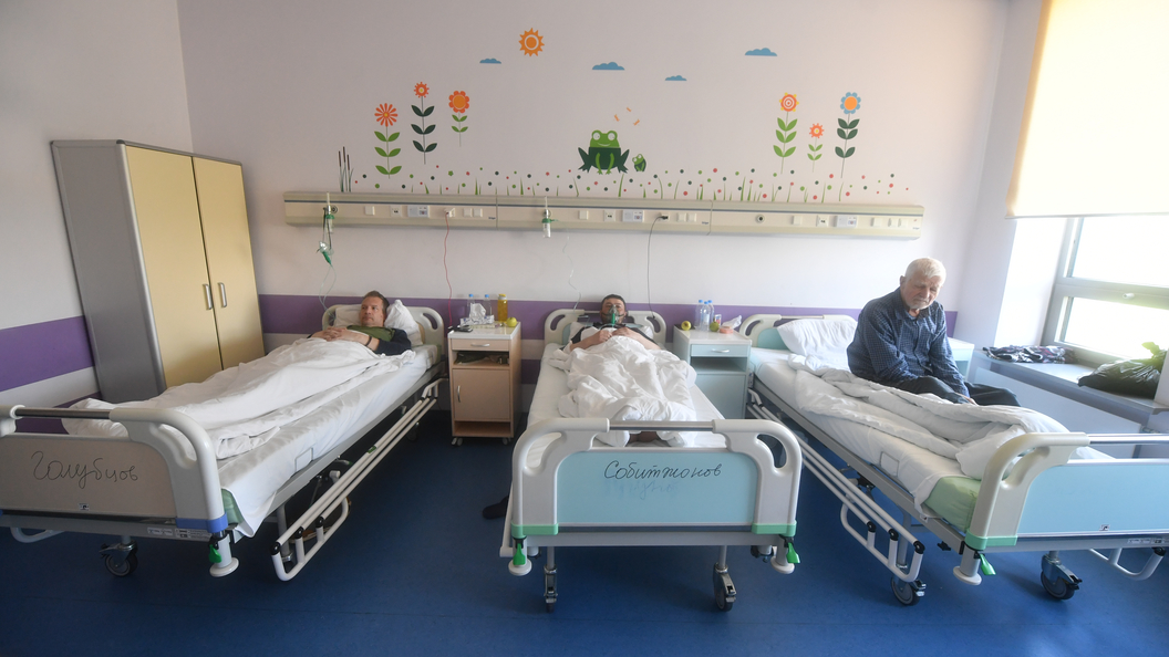 Фото палаты в хирургическом отделении коммунарки