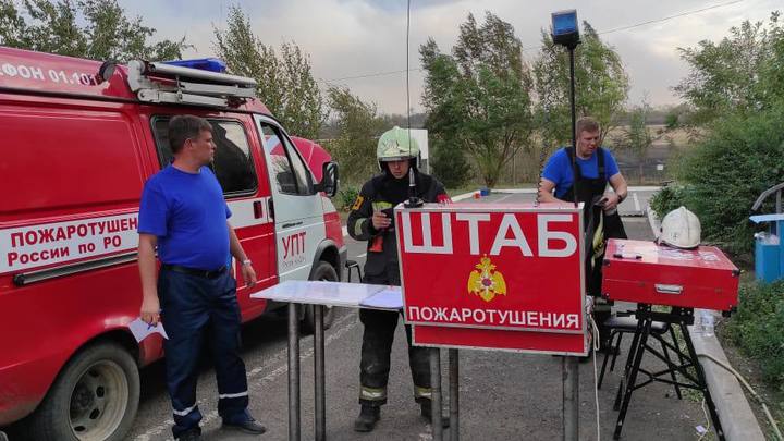 В лесхозе ЮФО прокомментировали причину лесного пожара в Усть-Донецком районе