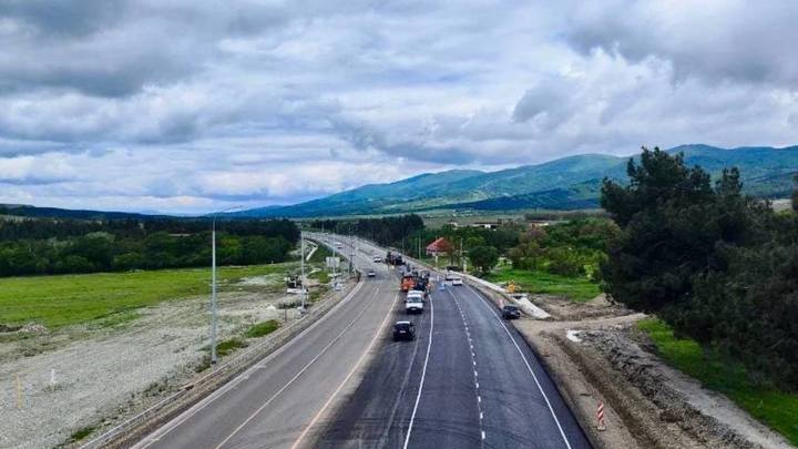 На трассе М-4 Дон в районе Геленджика запустили автомобильное движение