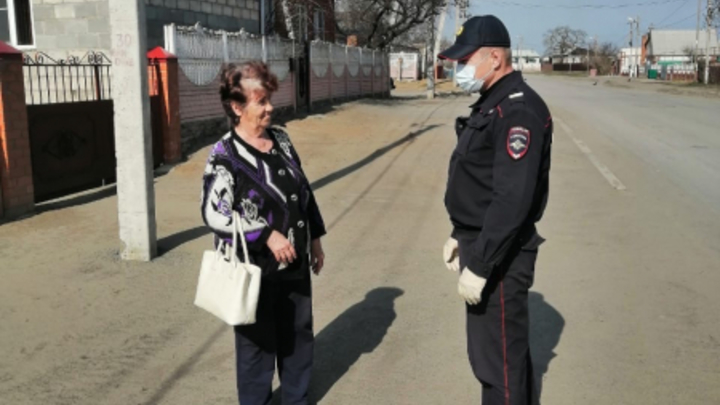 Полиция в Ростовской области начала контролировать выполнение режима самоизоляции