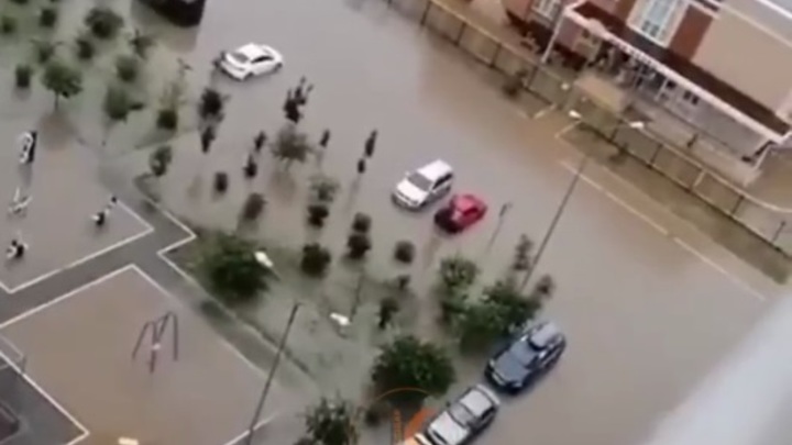 Краснодарские дороги превратились в реки