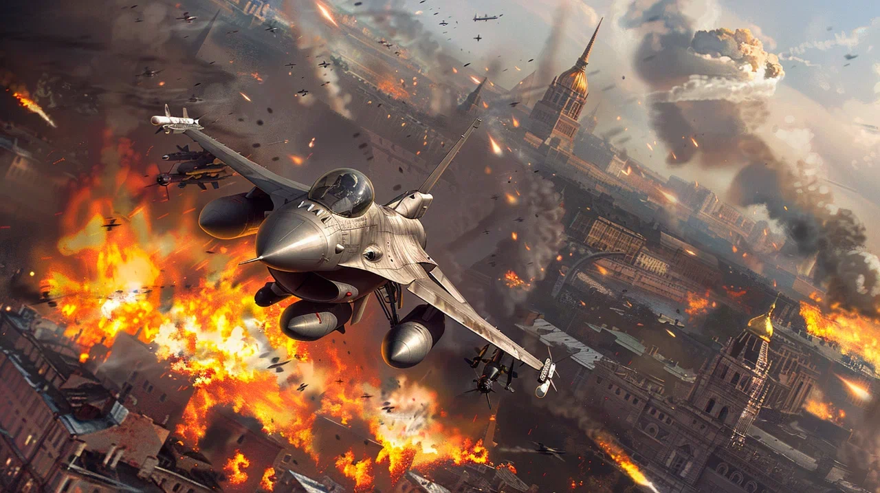 Первая атака истребителя НАТО против русских в зоне СВО: Где Украина использовала F-16?