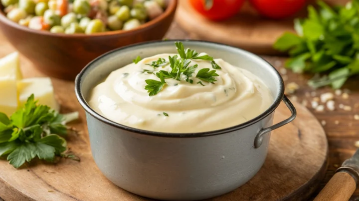 Нужен ли домашний майонез? Шеф-повара подсказали простые хитрости в приготовлении новогодних салатов