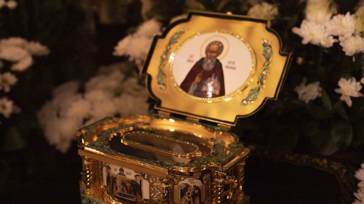 В Нижний Новгород прибыли мощи святого Сергия Радонежского