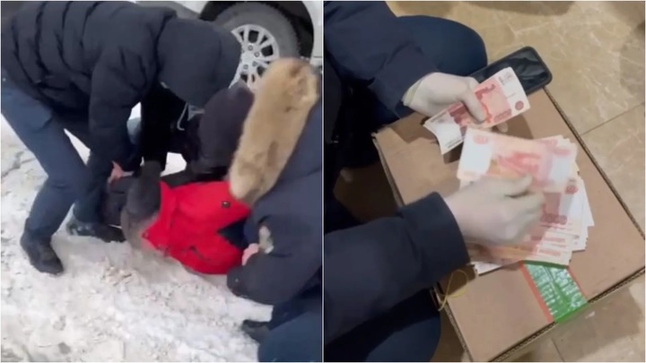 Задержание зампреда Комстроя Ленобласти Шалыгина сняли на камеру