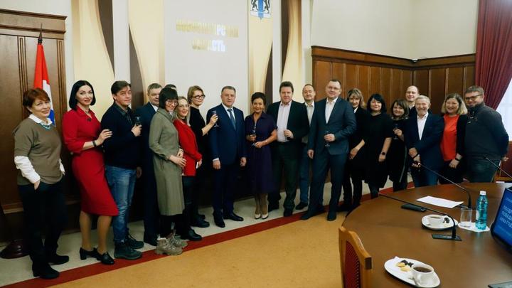 В Законодательном собрании Новосибирской области наградили лучших журналистов