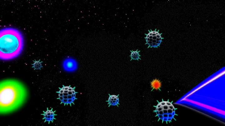 В Японии создали игру, где игрок управляет наночастицами