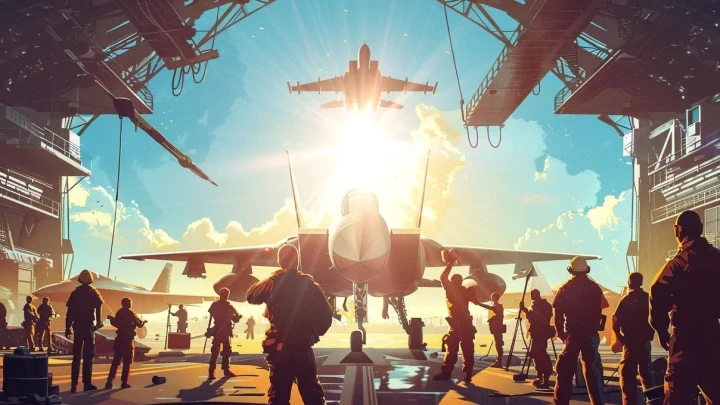 Снимок русского аэродрома возмутил противника. Военкор объяснил ёмко: Получается, всё-таки можем