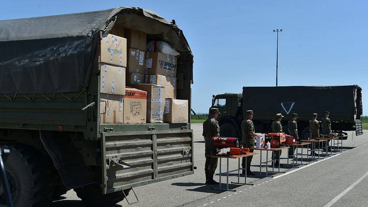 Кубань передала очередную партию военно-технической помощи бойцам СВО